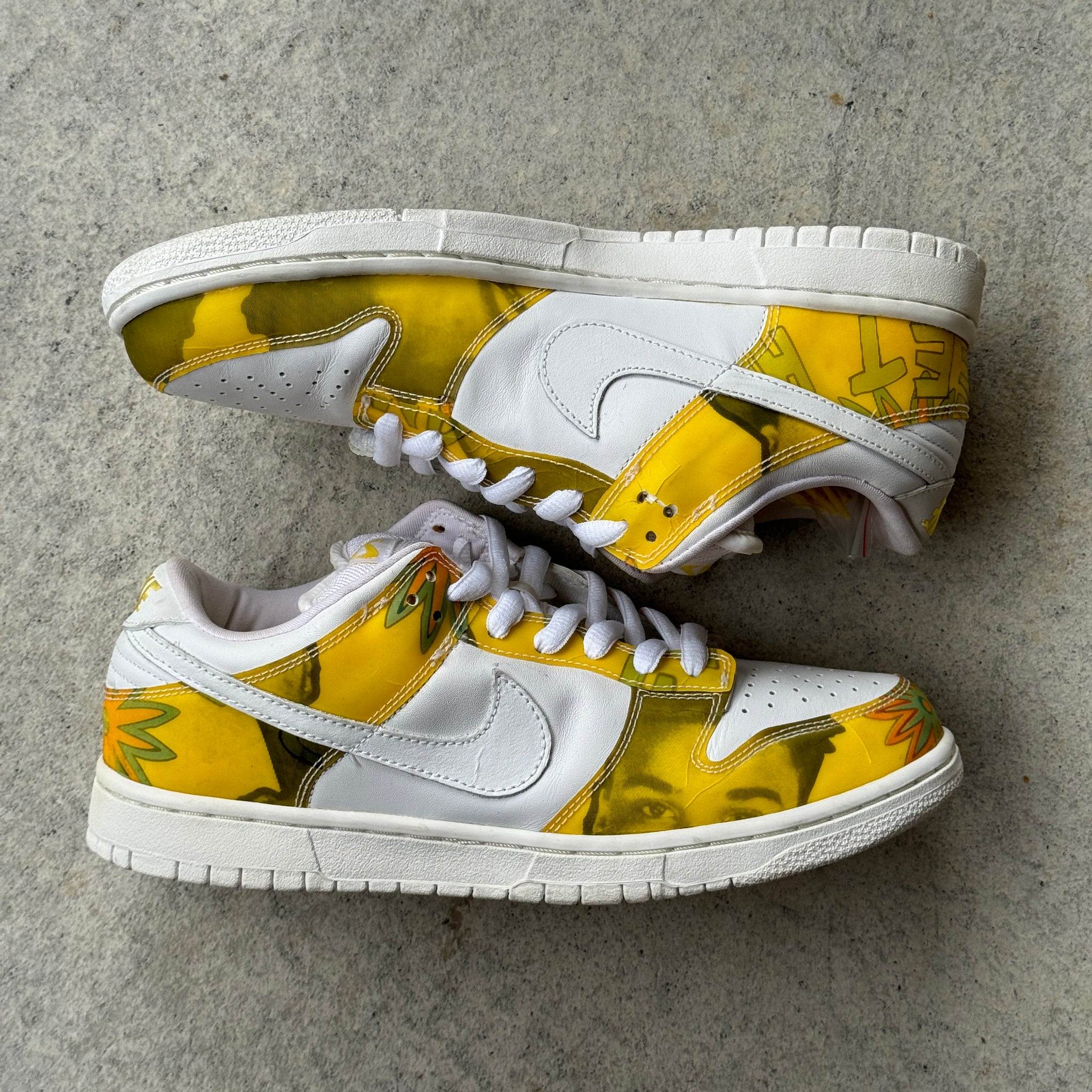 10 US - NIKE SB DUNK LOW DE LA SOUL YELLOW 2005