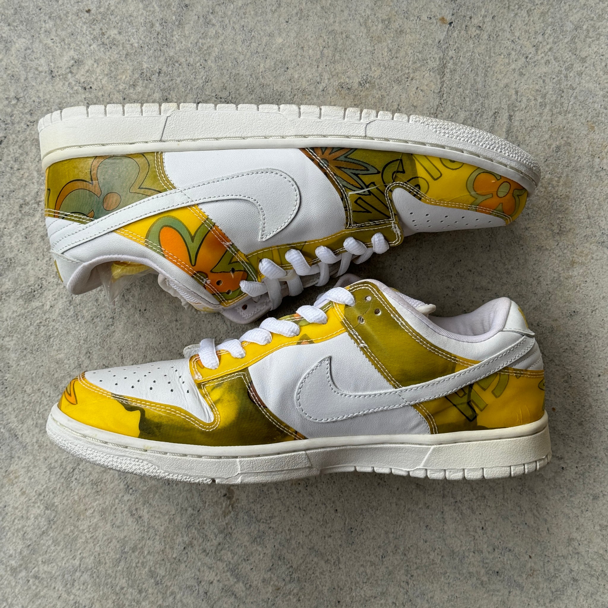 10 US - NIKE SB DUNK LOW DE LA SOUL YELLOW 2005