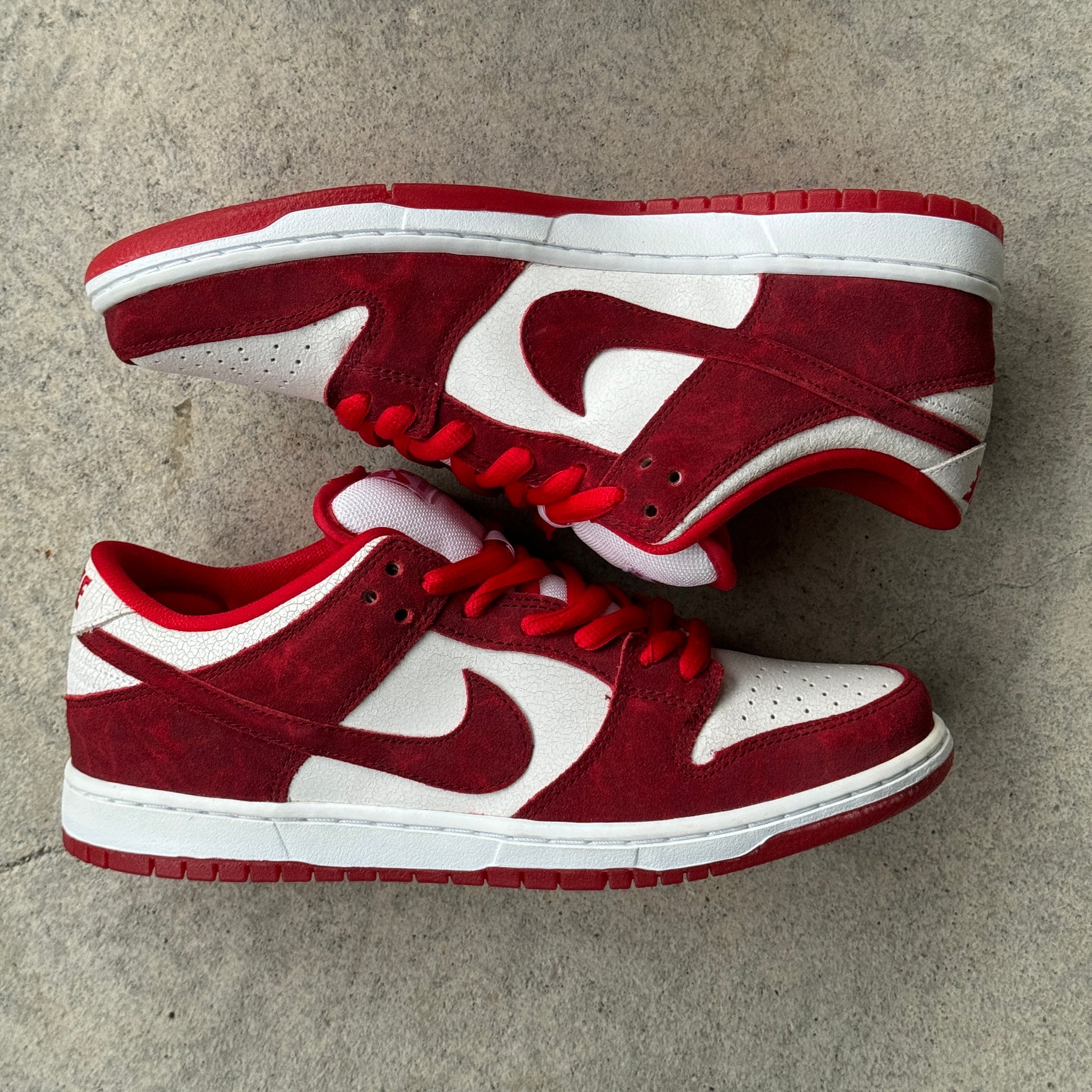 10.5 US - DS NIKE SB DUNK LOW VALENTINES W BOX 2014