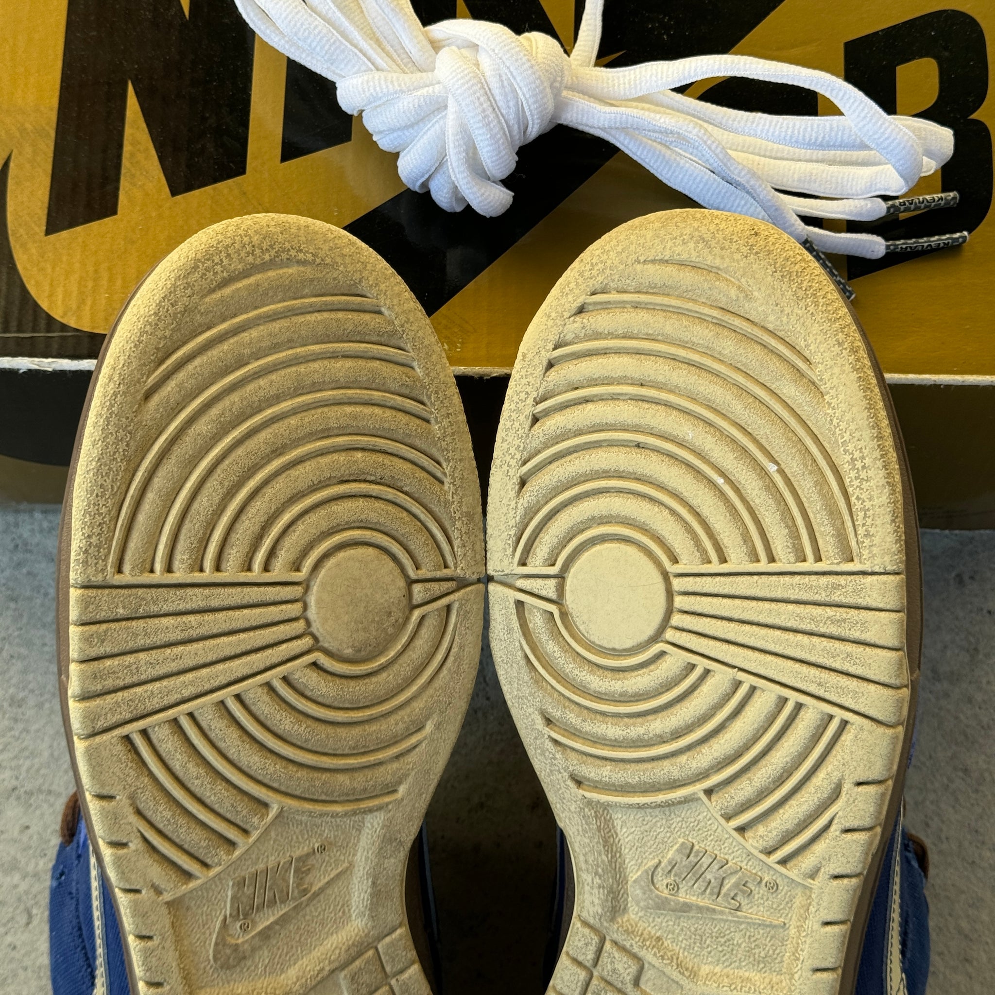 10 US -  NIKE SB DUNK LOW GOLD RAIL W BOX 2008