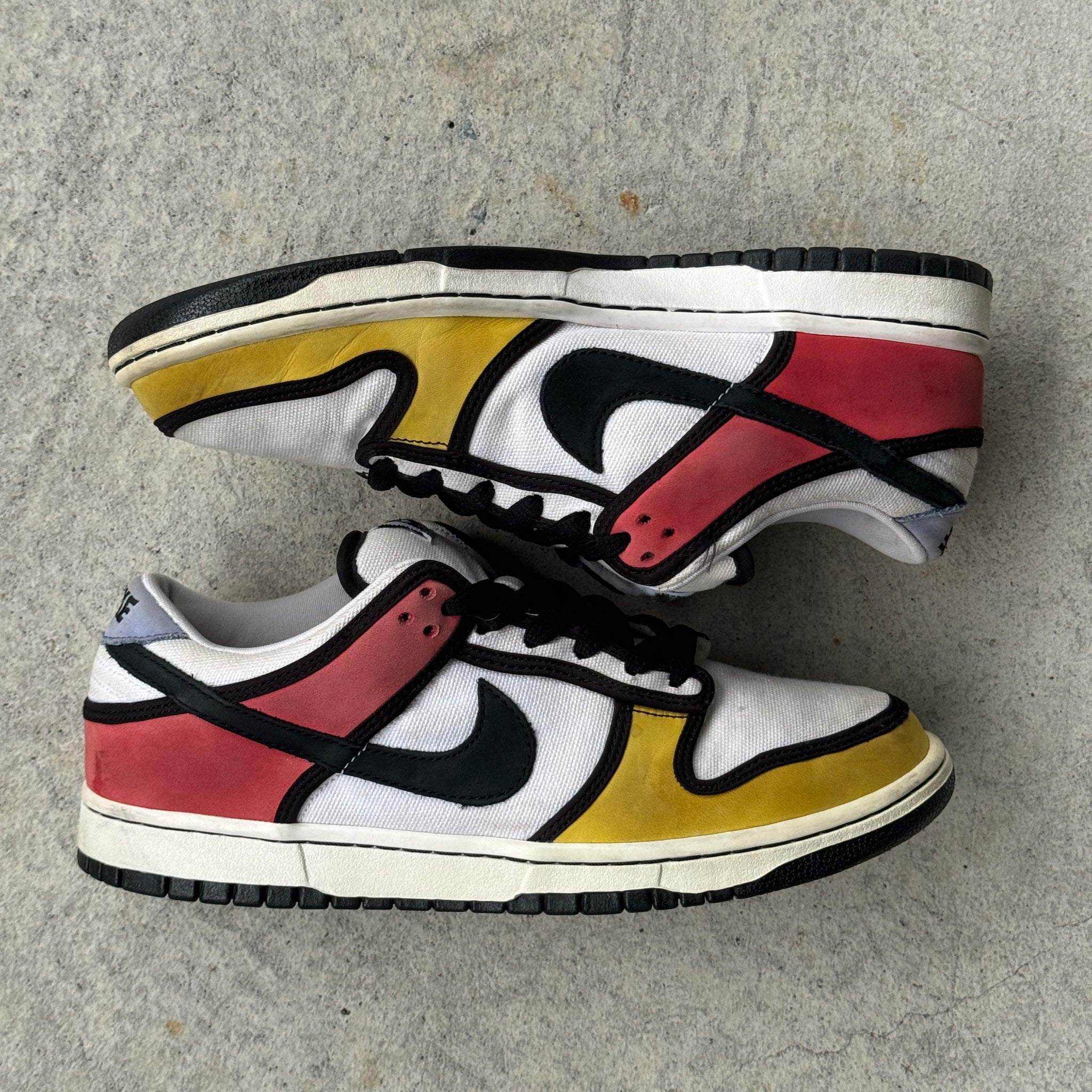 8.5 US - NIKE SB DUNK LOW PIET MONDRIAN 2008