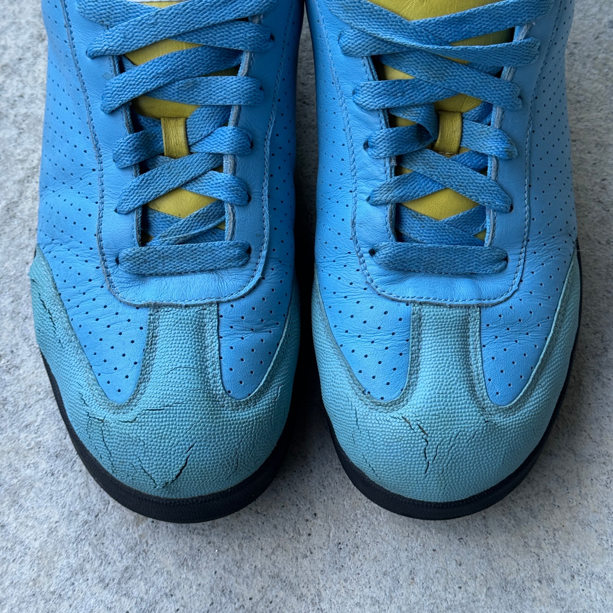 10.5 US - REEBOK ICECREAM BOARDFLIP BLUE/YELLOW 2006