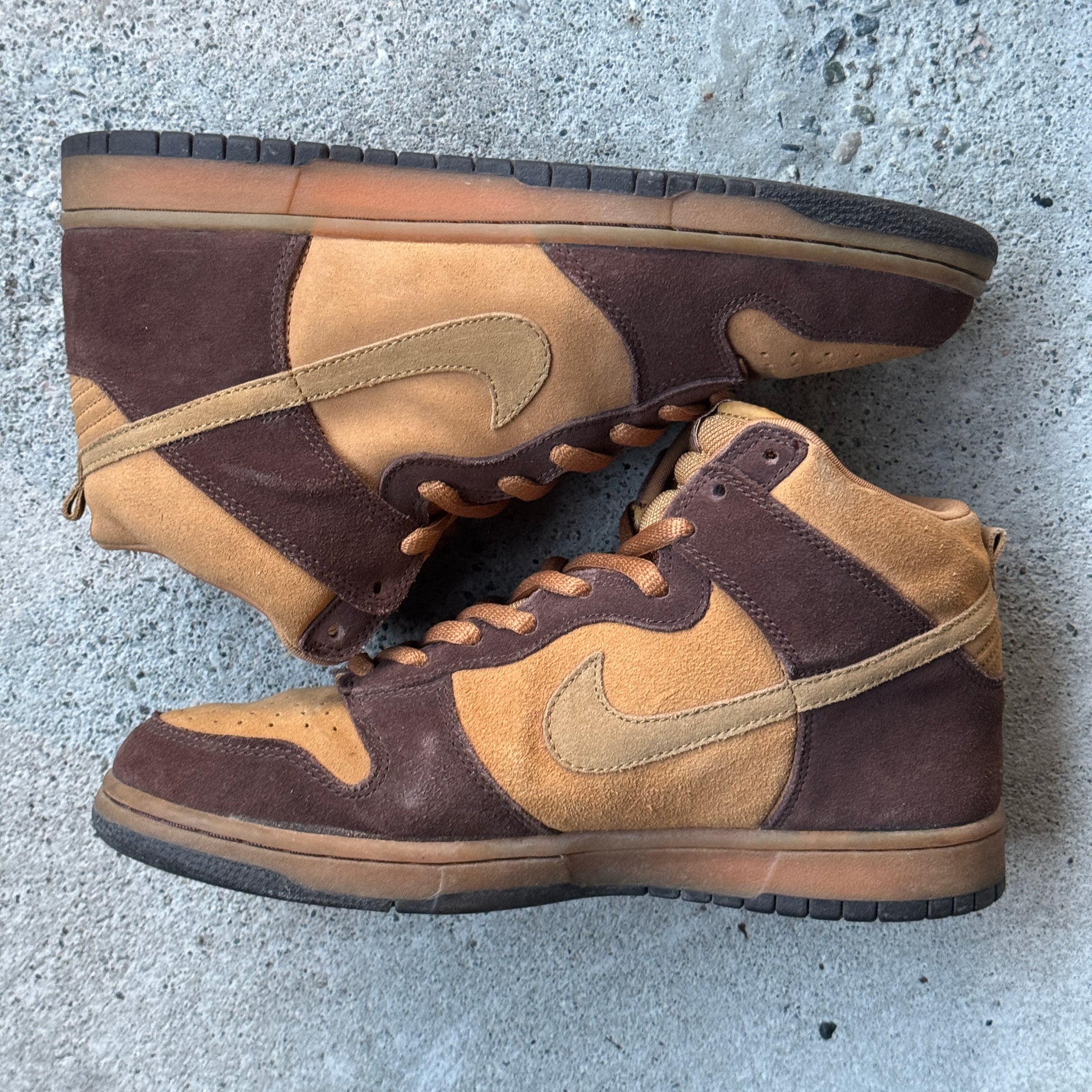 9.5 US - NIKE SB DUNK HIGH BROWN PACK 2006